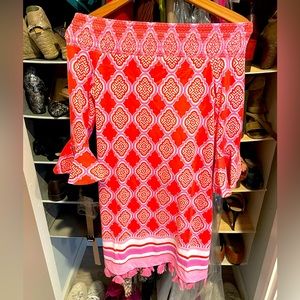 NEW Cabana Life Pink Summer Dress